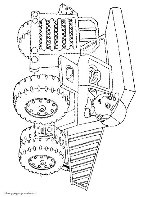 toy dump truck coloring page coloring pages printablecom