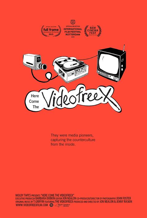 here come the videofreex 2016 poster 1 trailer addict