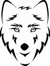 Head Wolves Stylized Totem Openclipart Clipartbest Thunder Webstockreview sketch template