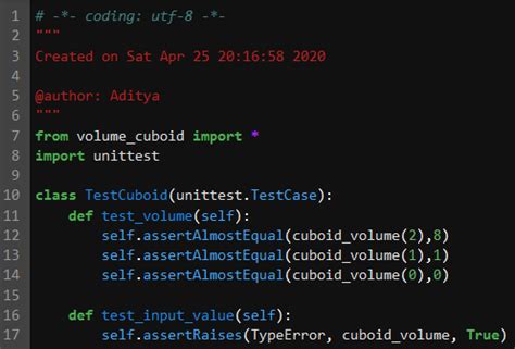 unit testing  python tutorial datacamp