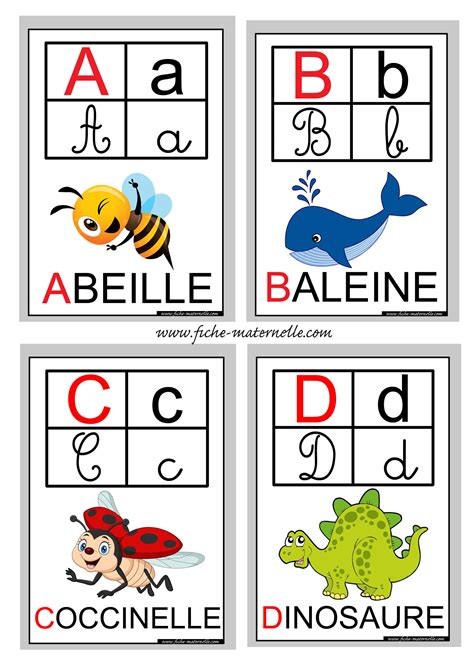 alphabet exercices moyenne section maternelle  la galerie