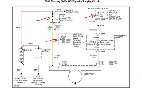 mercury sable wiring diagram wiring diagram