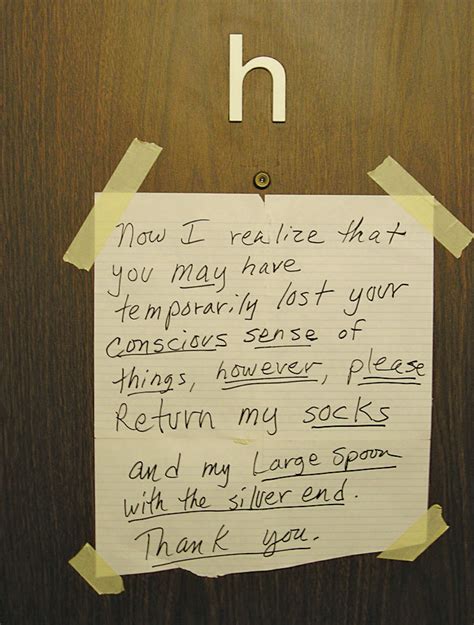 passive aggressive notes painfully polite  hilariously hostile