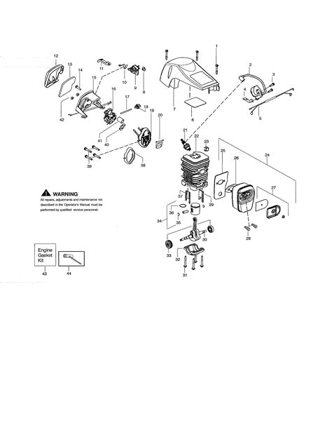 poulan pro cc chainsaw parts diagram wiring diagram