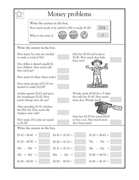 math word problem worksheets  grade  students  learning grade