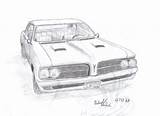 Gto Pontiac 1964 sketch template