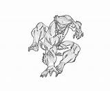 Beast Men Coloring Pages Character Another sketch template