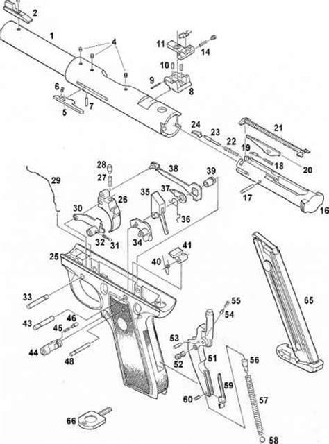 ruger mark iii exploded view ruger mark iii autoloading pistols