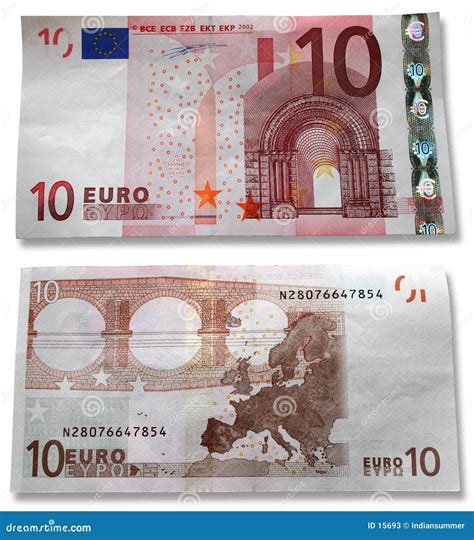 euro kopf und die rueckseite stockbild bild von gruen dosh