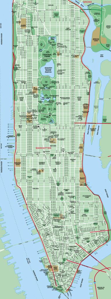 york city ny map   york printable map  printable maps