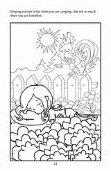 Coloring Book Homeless Color Shelter sketch template