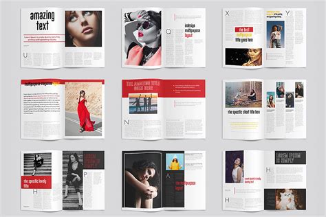 tips  creating magazine layout templates    sample  format templates