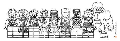 lego avengers coloring pages ideas   drawforkid