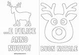 Colorare Buone Feste Auguri Biglietti Natale Bambini sketch template
