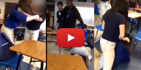 teacher resigns after disturbing classroom fight video goes viral