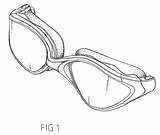Patents Goggles sketch template