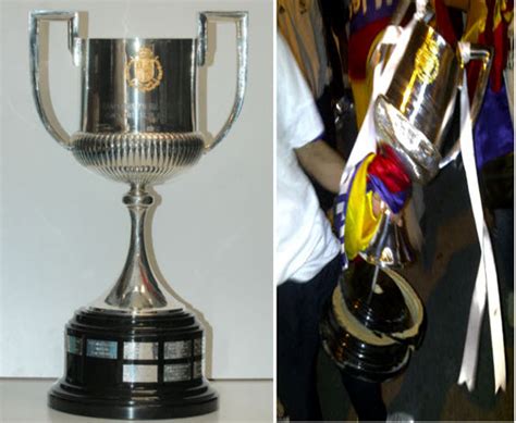 world  sports copa del rey trophy broken  madrid celebrations