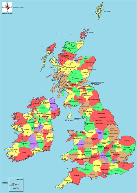 historic counties   uk ireland county maps   web