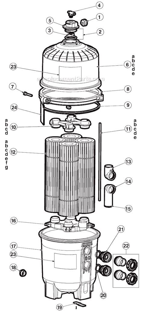 hayward cartridge filter swimclear ereplacementpartscom