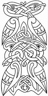 Celtic Coloring Livro Viking Kells Knot Designs Embroidery Adults Symbols Bird Pyrography Dragon Pages Knots Age Carving Colouring Patterns Glifos sketch template