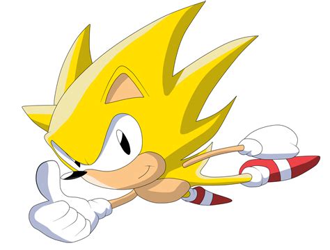 super sonic classic  krizeii  deviantart