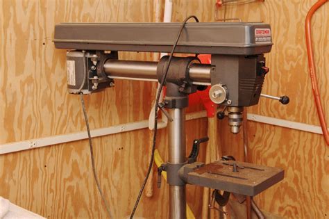 Craftsman 34 Radial Drill Press On Stand Ebth