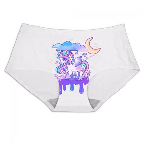 Sale Sexy Hipster Cute Unicorn Cartoon Anime Girls Briefs Underwear