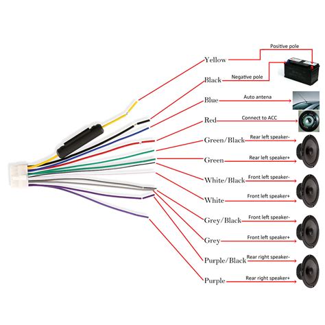 alpine ilx  wiring diagram  gen stereo wiring diagram tacoma world
