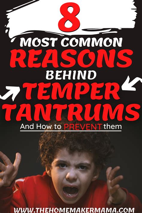 Common Reasons Behind Temper Tantrums And How To Prevent Them Temper