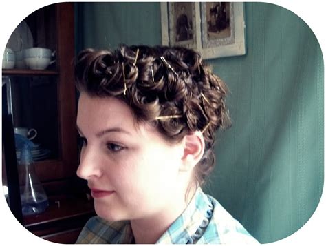 tutorial basic pin curls va voom vintage vintage