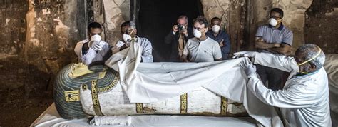 L Egypte Dévoile Un Tombeau Et Des Sarcophages à Louxor