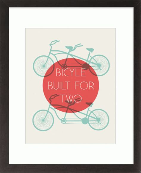 Bicycle Built For Two By Modern South On The Bazaar