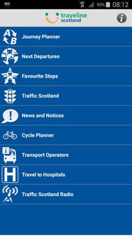traveline scotland smartphone app aberdeenshire council