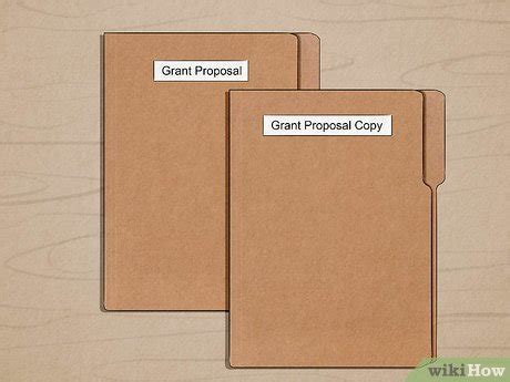 write  grant proposal  pictures wikihow