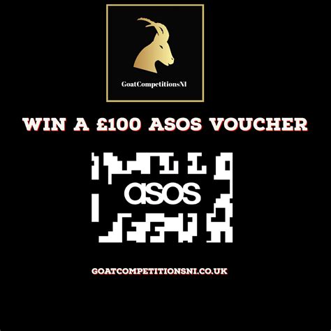 asos voucher goat competitions ni