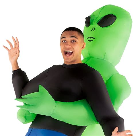 adult inflatable alien pick me up costume party city