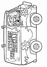 Doo Scooby Camper Vans Campervan sketch template