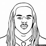 Trent Seahawks Players Richardson sketch template