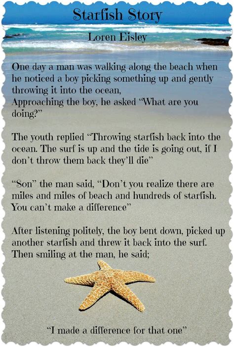 starfish storyyou    difference worksheet  esl