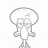 Squidward Fa Paintingvalley sketch template