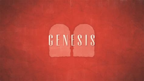 genesis overview real world theology
