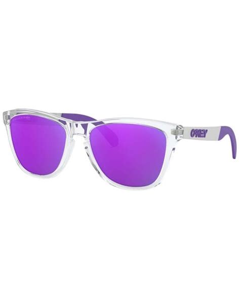 Oakley Polarized Sunglasses Oo9428 55 Frogskins Mix In Purple Lyst