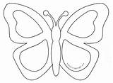 Butterfly Template Simple Stained Glass Coloring Drawing Pages Pattern Window Getdrawings sketch template