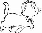 Aristocats Coloring Pages Marie Drawing Walking Aristocat Disney Cane Getdrawings Color Getcolorings sketch template