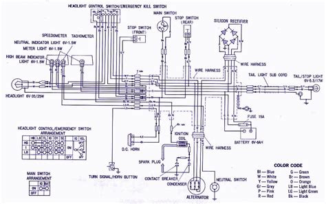 honda xl electrical wiring diagram panel switch wiring
