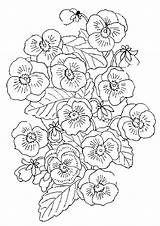 Blumen sketch template