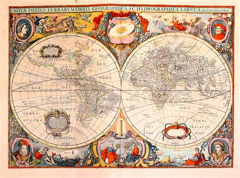 maps    world     centuries  brown collection