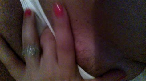 white panty wet spot horny bbw fingers her hairy pussy