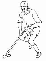 Feldhockey Hockey Ausmalbilder Spielen Ausmalbild Veldhockey Ausdrucken sketch template