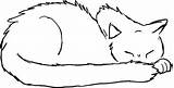 Sleeping Cat Drawing Line Clipart Cats Drawings Napping Cliparts Clip Deviantart Kitten Library Face Warrior Draw Sketch Easy Cute Clipartbest sketch template